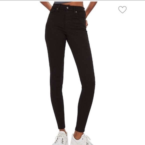 Leigh Black Topshop Jeans - Picture 1 of 9